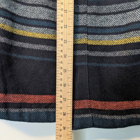 Goodfellow & Co. Polyester/Wool Blend Striped Coat - Picture 5 of 11